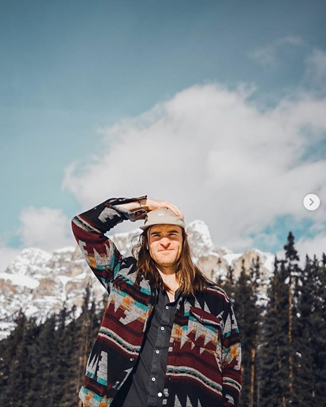 Our pal <a href="/jonrbryant/">Jon Bryant</a> in our Limited Edition Grey Aztec Weekender. We only made 9 and he was lucky enough to snag one. More Small Batch pieces coming soon ⚡️ It’s not a coincidence this jacket so perfectly matches its surroundings. It, along with our entir… ift.tt/2TQwcId