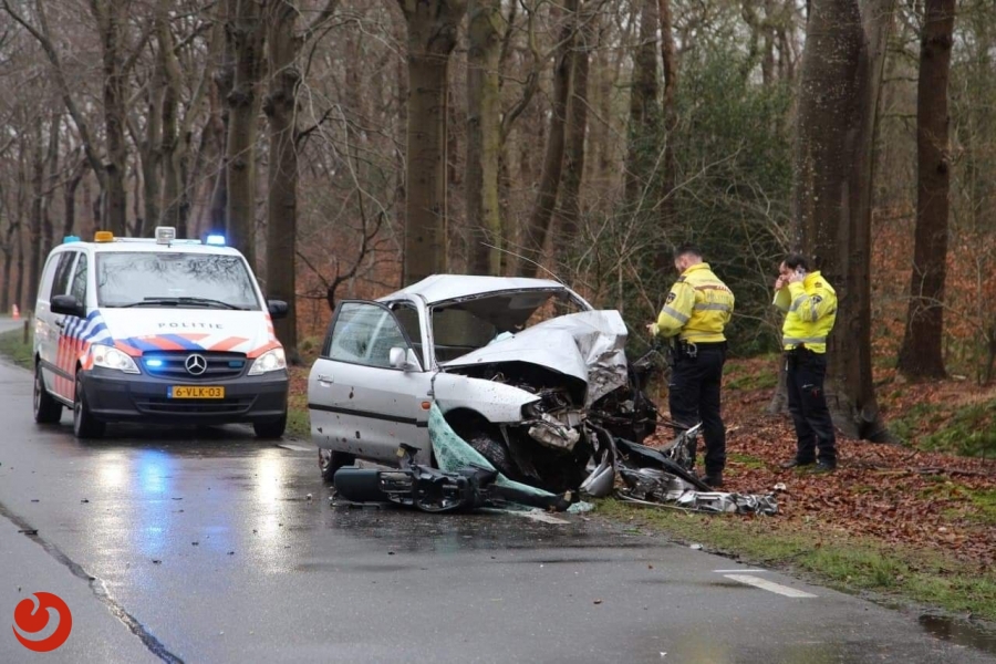 Persoon komt om het leven bij ongeval - LIPPENHUIZEN – Bij een ernstig eenzijdig ongeval op de Sweachsterwei is dinsdagochtend een 39-jarige automobilist om het leven... -..