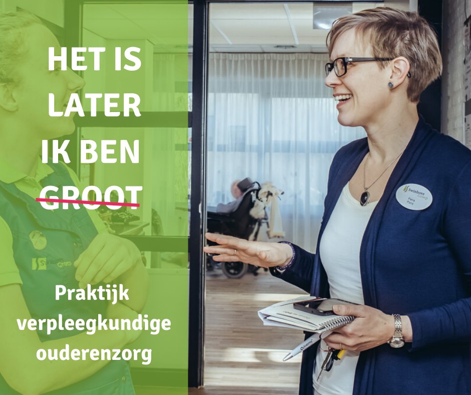 Petra is #kwaliteitsverpleegkundige (praktijkverpleegkundige). “Dit #vak voelt als een jas die past. Het leuke aan mijn functie vind ik de uitdaging hoe je met een team de kwaliteit van #zorg binnen @Swinhovegroep kan verbeteren en zo mooier kunt maken. bit.ly/2vNFagM