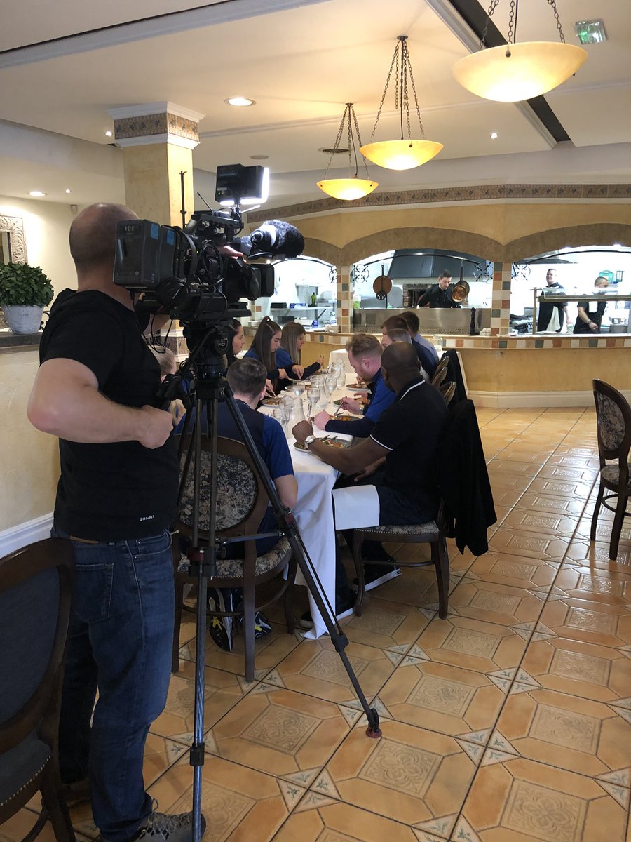 LaticsCommunity's tweet photo. 👏 Our thanks to @GranadaReports for covering the event! 

👀 Keep a lookout this evening for the feature on the #EFLDayofAction! 

#wafc 🔵⚪️💚 https://t.co/0fvxxixVWQ