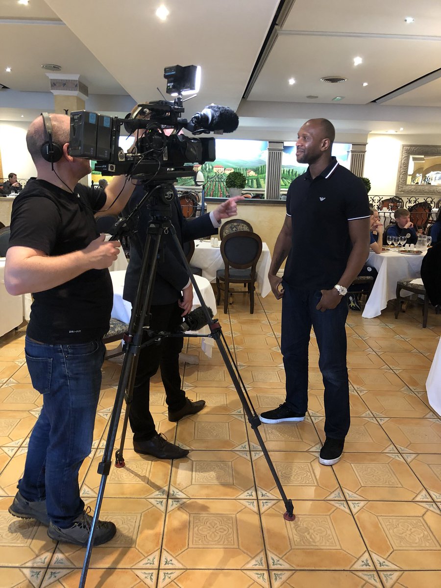 LaticsCommunity's tweet photo. 👏 Our thanks to @GranadaReports for covering the event! 

👀 Keep a lookout this evening for the feature on the #EFLDayofAction! 

#wafc 🔵⚪️💚 https://t.co/0fvxxixVWQ