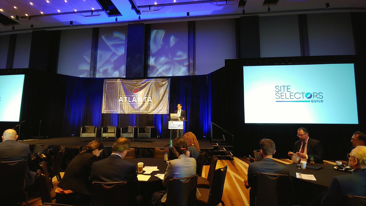 <a href="/AndyShapiro_BLS/">Andrew Shapiro</a> from <a href="/BLSandCompany/">Biggins Lacy Shapiro</a> welcomes Guild members and attendees to the <a href="/SiteSelectGuild/">Site Selectors Guild</a> 2020. Over 90% of Guild members are in attendance. #SSGATL #GrowWithJoCo #BioPharmaCrescent