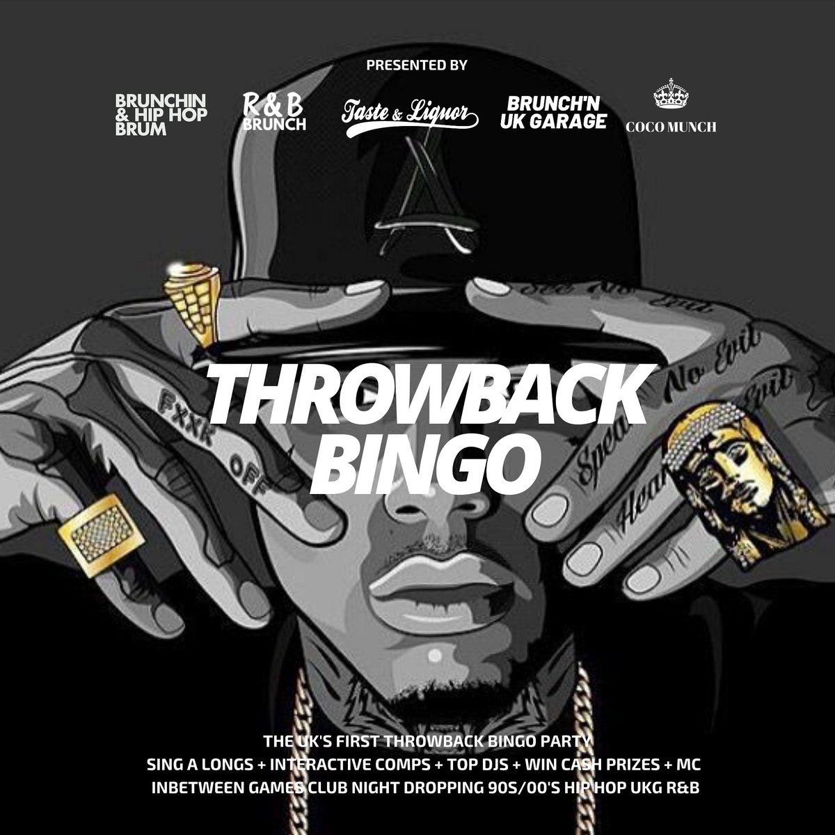 tasteandliquor's tweet photo. Throwback Bingo has now landed. The UK'S 1st throwback game show and club party has arrived launching on Birmingham first. More to be announced #throwbackbingo https://t.co/AAbAOq27IR