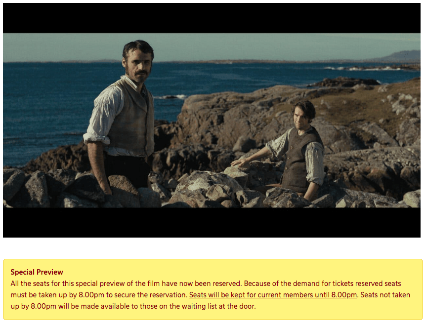 ClubScannan's tweet photo. Arracht
🎬 A moving drama set in 19th Century Ireland. (Thur Mar 12th)
Indreabhán (Spiddal / Inverin, Co. #Galway) @ 8.15 pm Seanscoil Sailearna

👉 All the seats for this special preview of the film have now been reserved.

https://t.co/l2JfJR21Mb
#FilmClub #Irish https://t.co/4rTOSKRtkw