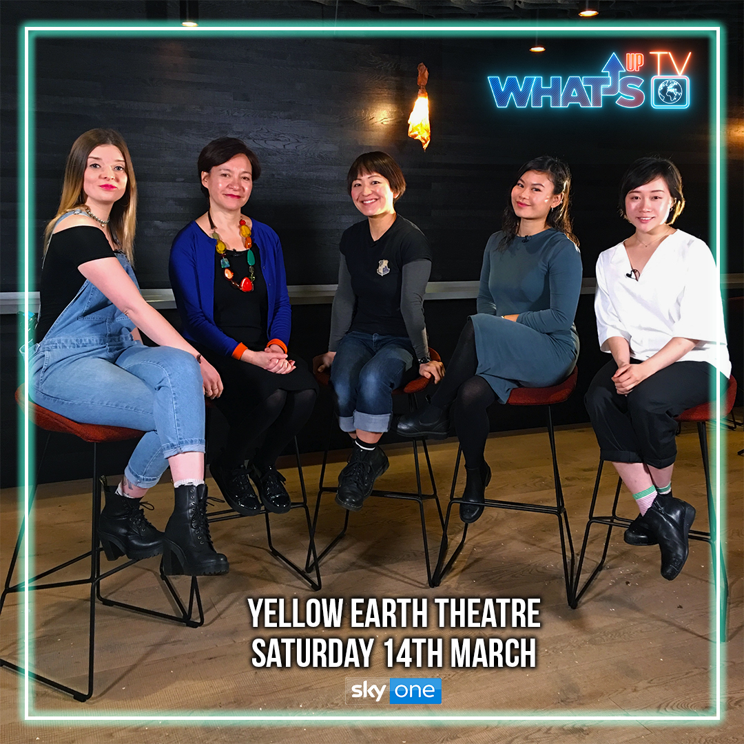 WhatsUpTvUK's tweet photo. @elzabell speaks to the lovely ladies from @yellowearthuk about inspiring the next generation of British East Asians to get into the arts. This Saturday at 10am on @skytv #arts #representationmatters #BEARepresentation #nextgeneration #actors #playwrites #BEAactors #BEAtalent https://t.co/HJZI0FpoOi