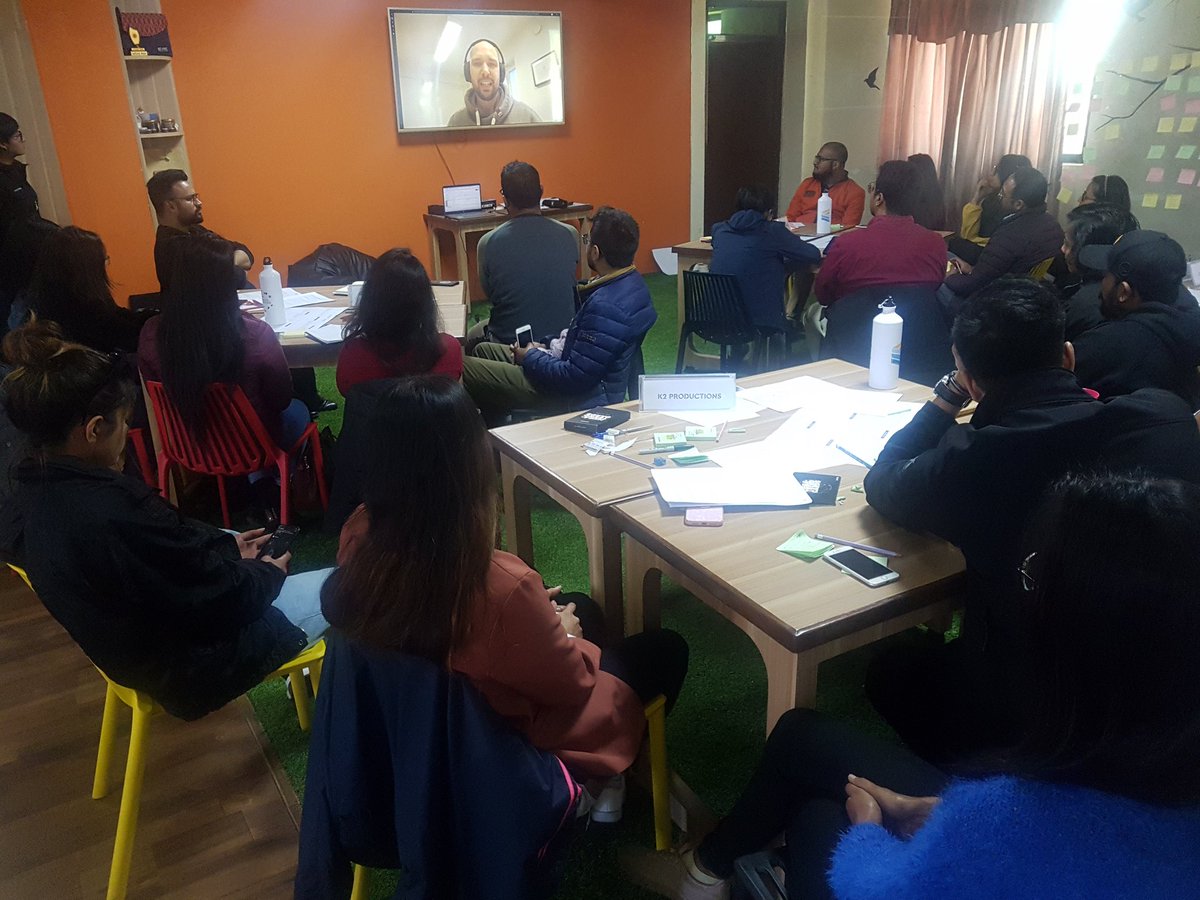 DemolaInNepal's tweet photo. @JanneEskola joined us to give guidance and tips to the new team members. https://t.co/HbU2LW7oaR