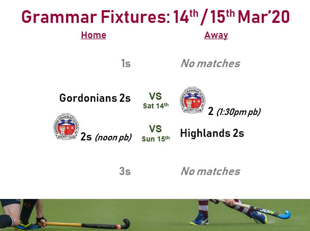 The weekends fixtures #COYG