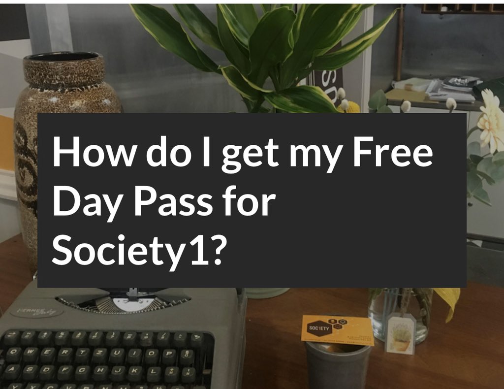 If you fancy coming to work at our coworking space for the day, please register via our weblink below. We offer a FREE one day pass 👇🏻
society1.co.uk/free-day-pass/

#coworkpreston #preston