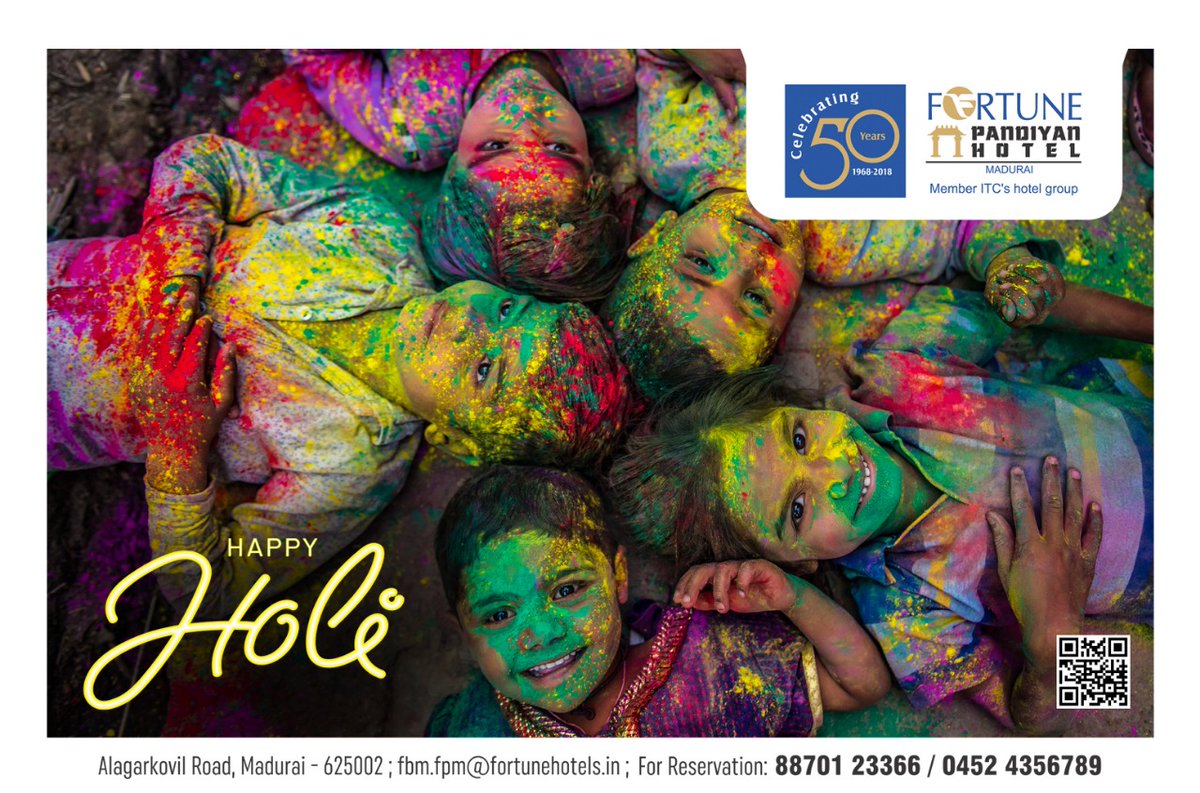fortunepandiyan's tweet photo. Happy Holi from Fotune Pandiyan.

#happyholi #holiwishes https://t.co/ZgzTbJZwol