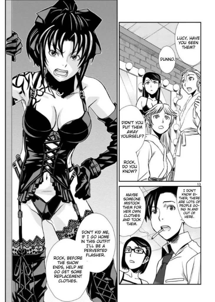 krazy4kimono's tweet photo. Dominatrix Revy gets my rocks off https://t.co/NjGhVq4YEL