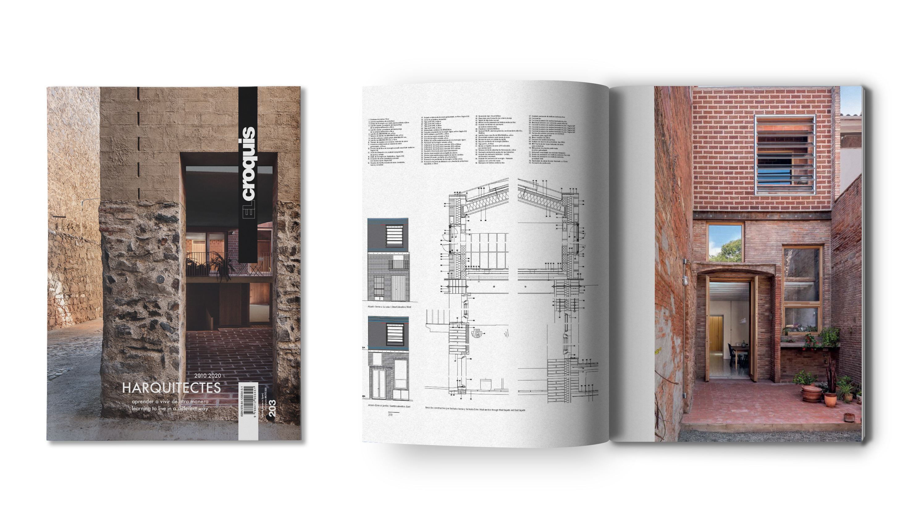 洋書 HARQUITECTES 2010-2020 El Croquis El Croquis 203: Harquitectes – petermillerbooks