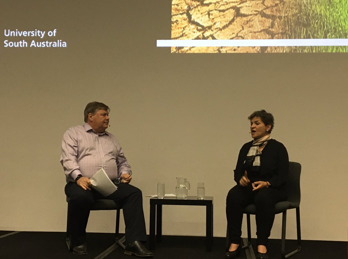 There is a lot of energy amongst young people that we must tap into in addressing #ClimateChange. Blame is unhelpful as is anger - we need to rise above these emotions. <a href="/CFigueres/">Christiana Figueres</a> #TheFutureWeChoose