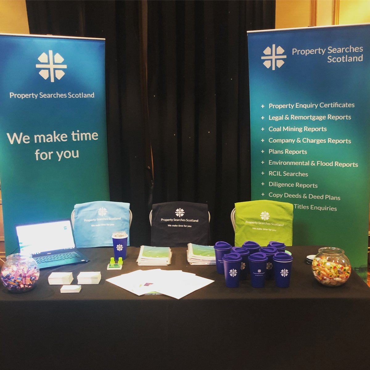 Day 2 - <a href="/CLTScotland/">CLT Scotland</a> , Scots Law Conference 2020! @Jody Barral is on the <a href="/PS_Scotland/">PROPERTY SEARCHES SCOTLAND 🏴󠁧󠁢󠁳󠁣󠁴󠁿</a> stand. Pop along to say hello and have a chat about how #WeMakeTimeForYou