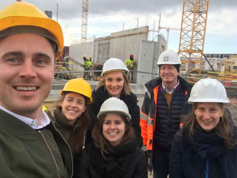 HaysBelgium's tweet photo. Afgelopen dinsdag kreeg ons Construction team een interessante werfrondleiding van Filip Koeckelenbergh , hoofdprojectleider bij projectontwikkelaar Vooruitzicht uit Antwerpen- nuttig om nog meer voeling te krijgen met de praktijk.

#construction #propertymanagement #onehays https://t.co/NHQkqscwXA
