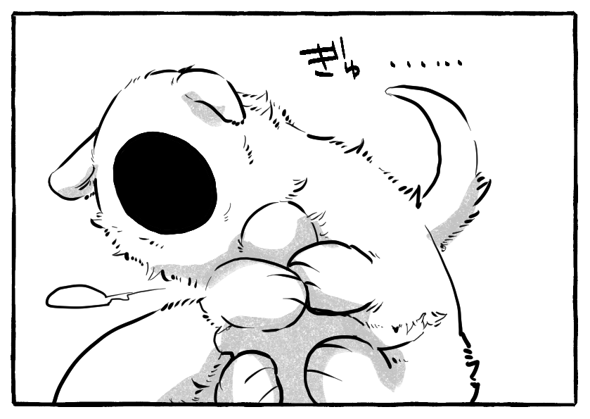 貂がハグしてくれる回 