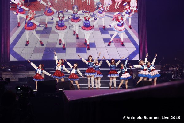 Aqours 僕らの走ってきた道は のアニサマ19ライブ映像がdamで配信開始 ラブライブ サンシャイン Aqours Punch ラブライブ サンシャイン 情報サイト