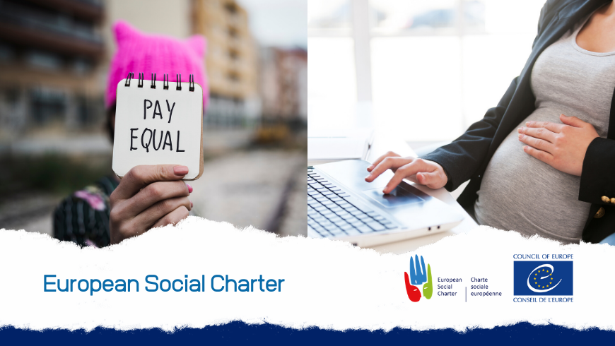 CoE_RuleofLaw's tweet photo. #WomensRights are #HumanRights, every day!
DYK that the @coe @social_charter guarantees the rights
🔹of equal treatment and #equalpay for work of equal value
🔹to paid #maternityleave and protection against dismissal during the leave
ℹ️ https://t.co/e6xh4Rprr3
#EachForEaqual https://t.co/3mA8U7yKUx