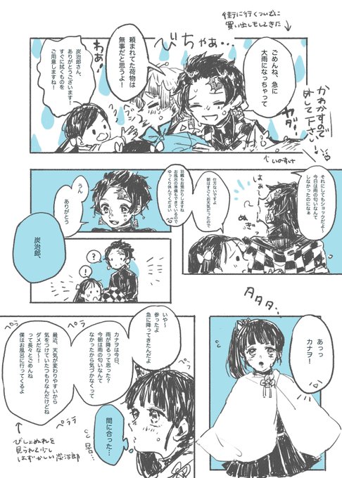雨の日の炭カナ 