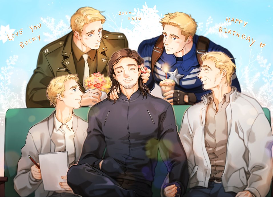 🍾🥳🎂🎉버키야 생일 축하한드아아악🎉💘💝🥳🎂🍰💞💖💗🥂🥂🍾🍾✨💐🎉🎁🎊💌💕
#HappyBirthdayBuckyBarnes