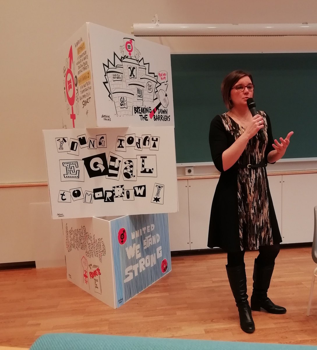 GetzProject's tweet photo. Fantastic keynote by @SarahZipp on how we need to shape, build and learn to create the pathways to include everyone in sport. Advocating broader social change for all. Thank you! #genderequality #getzproject https://t.co/fzq9E3Sj8j