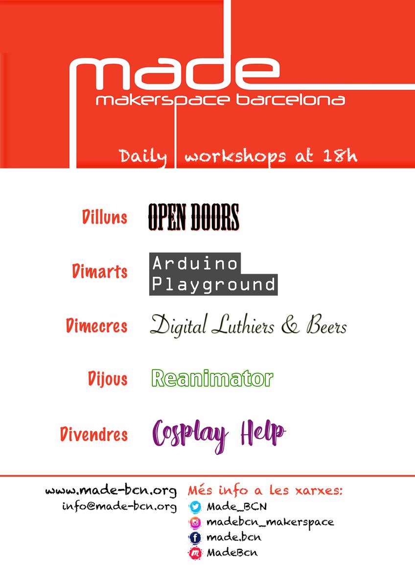 Made Makerspace Bcn tweet media