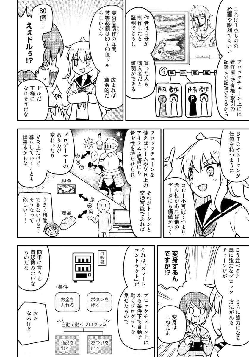 マンガでわかるブロックチェーン② 