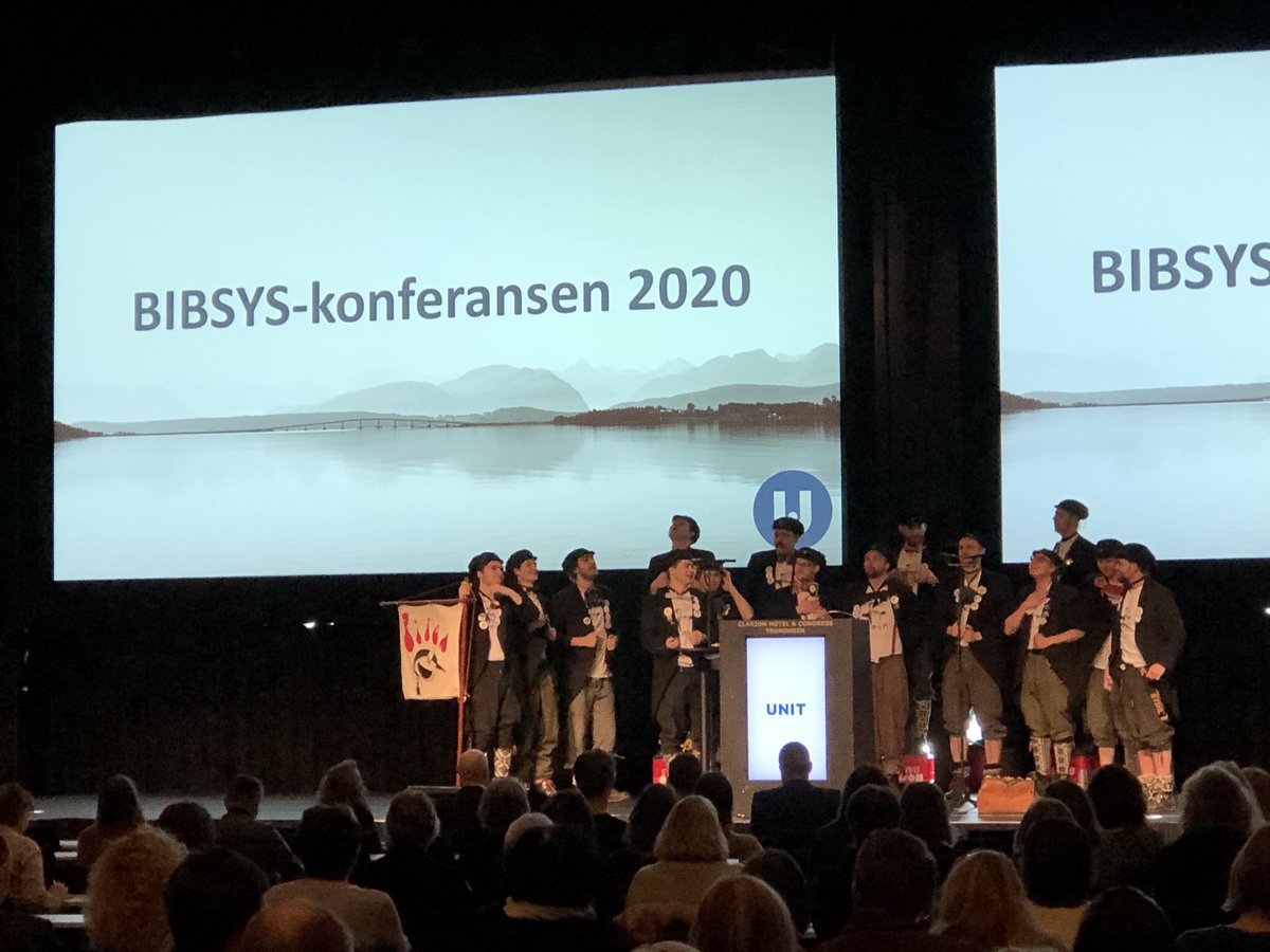 ThingbJone's tweet photo. Da er vi i gang! Fin åpning av Pirum. #bibsys20 https://t.co/a8mbysrxOu