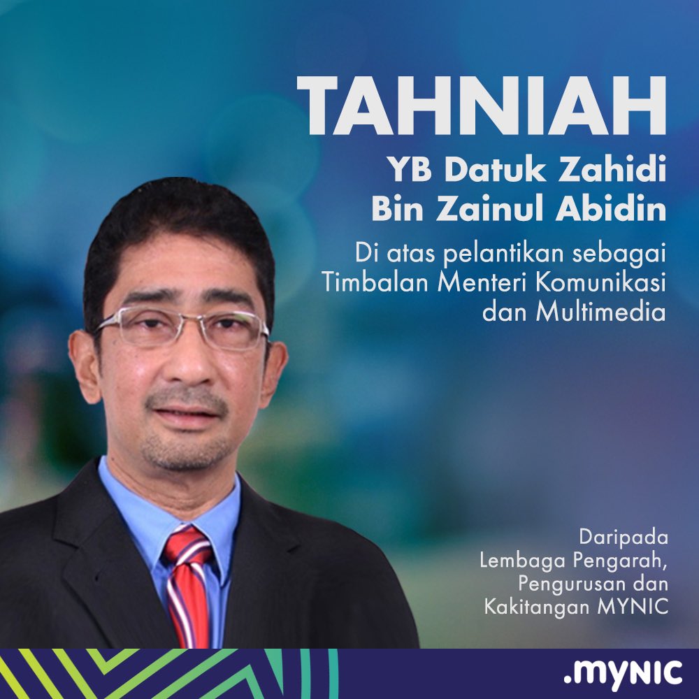 Zahidi zainul abidin datuk Malaysia proposes
