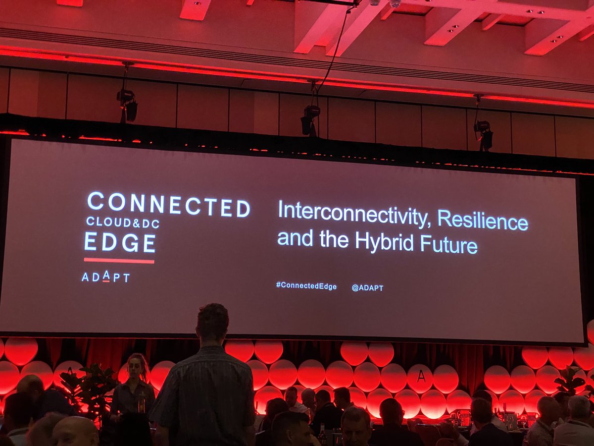 craftyninja's tweet photo. At the 2020 #Adapt #ConnectedEdge conference and loving the vibe! Despite the threats of #COVID2019 and quite a few delegates getting stuck, it’s still a decent crowd! https://t.co/lBhxHlOIw0