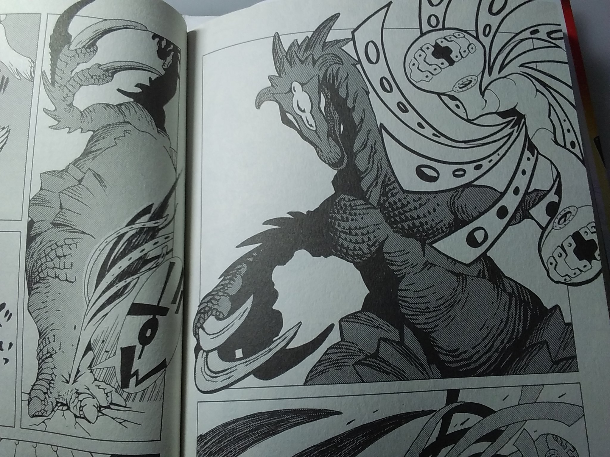 久正人 Masato Hisa 久正人作品の最終回 最終巻 に登場したテリジノサウルス とそれっぽい奴 一覧２ エリア51 のコックさん ジャバウォッキー1914 裏表紙の女性 キュウレンジャーbd特典漫画 ナイショの話 の宇宙怪獣 リュウソウジャー のエラス