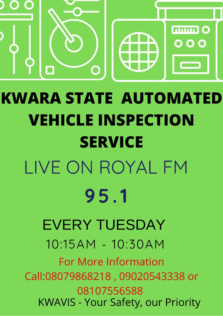 RoyalFM951's tweet photo. LIVE ON AIR: OGA DRIVER
It's another wonderful Tuesday on #OgaDriver with @PrinceOloye1, KWAVIS engineers will be live on the show. Don't miss it. https://t.co/8PozIiVMxI