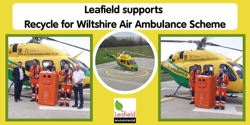 Leafield_enviro's tweet photo. Find out how this amazing scheme @RecyclePods4WAA  is raising approx. £2k a month for @WiltsAirAmbu  🗑️♻️💰🚁
And how @Leafield_enviro  &amp; @bexdesignltd have helped 👍😀
#crisps #crisppackets #recycle #Recycling #waste #zerowaste #RecyclingBins

https://t.co/j2rGQCAdGu https://t.co/6bB9z4F1r0
