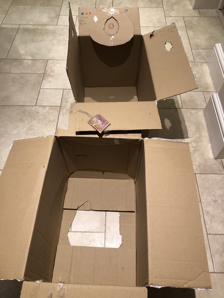 Thanks @KeylinkLtd for the chocolate delivery, especially the cardboard boxes, my kids have loved making a car/ train/ aeroplane with them!