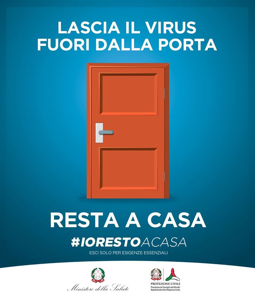 ComuneLuzzara's tweet photo. Nuovo provvedimento del Governo (DPCM 9 marzo) : PRINCIPIO BASE: non ci si può spostare dal proprio Comune se non per LAVORO, situazioni di NECESSITA', motivi di SALUTE.
DIVIETO DI ASSEMBRAMENTI. Testo completo  https://t.co/twnPmJVLFq
#luzzara #iorestoacasa https://t.co/GqjUVqaJ9L