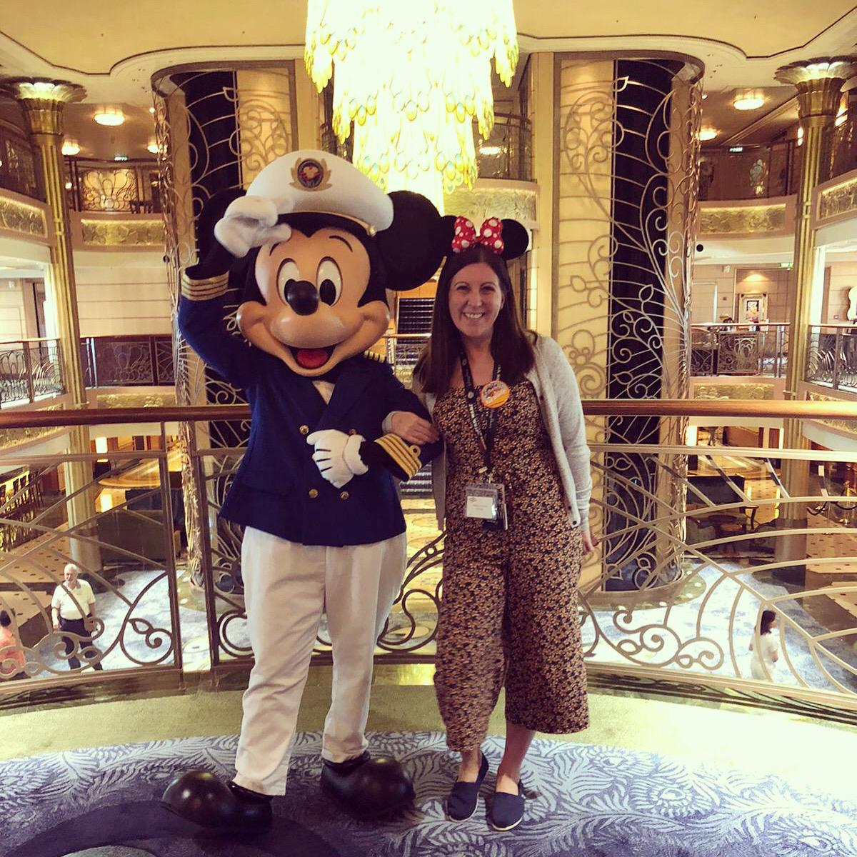 cruiseplusagent's tweet photo. #KeepCalmTravelOn
Members of the team recently visited the fantastic Disney Fantasy while docked in Florida. Along with the impressive suites &amp; staterooms and incredible array of dining options, the highlight of the trip was surely being welcomed on board by Pluto and Mickey! https://t.co/EexsW5ofAW