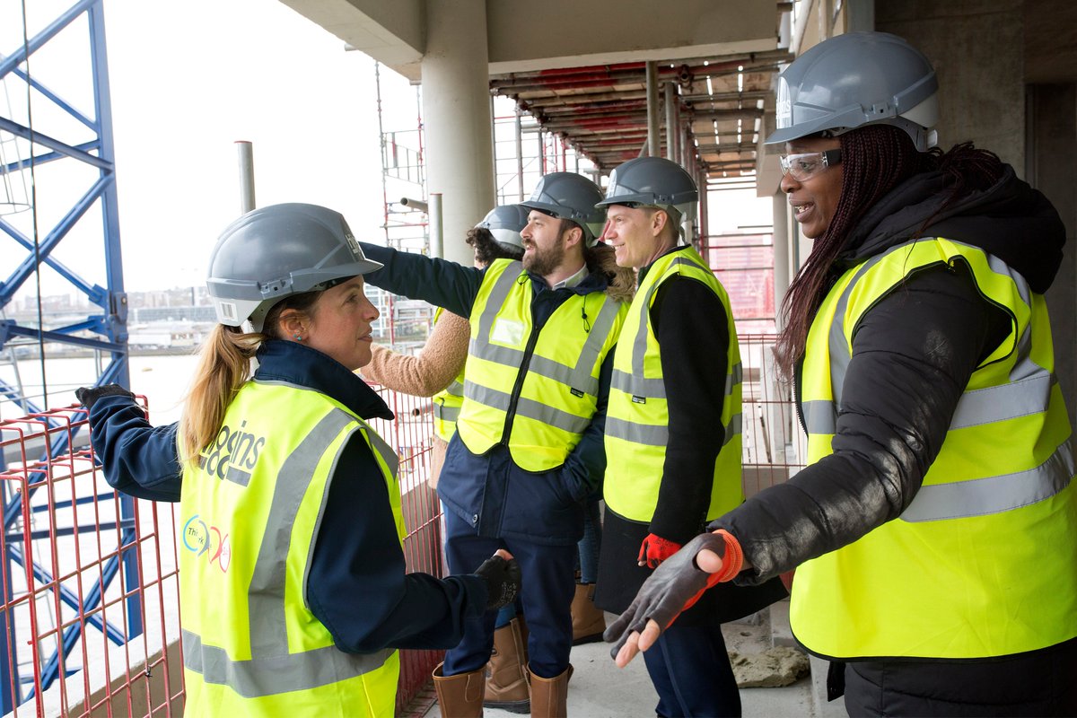 Great to host @WIConstruction @NewhamWorkplace and @NHGhousing at #WoolwichReach yesterday afternoon and provide an insight into the sector as well as raising awareness of the wealth of opportunities available to work in the industry #InternationalWomenDay2020 #EachforEqual