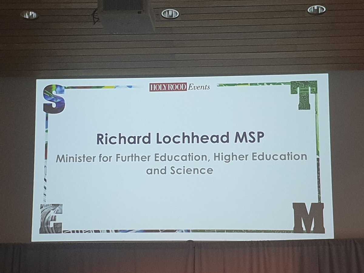 HolyroodEvents's tweet photo. There's a lot of fantastic activity going on around Scotland to engage young people in STEM subjects - the key issue now is that we need to coordinate this at a national level. #STEMScotland20 https://t.co/G6cj0nDwYS