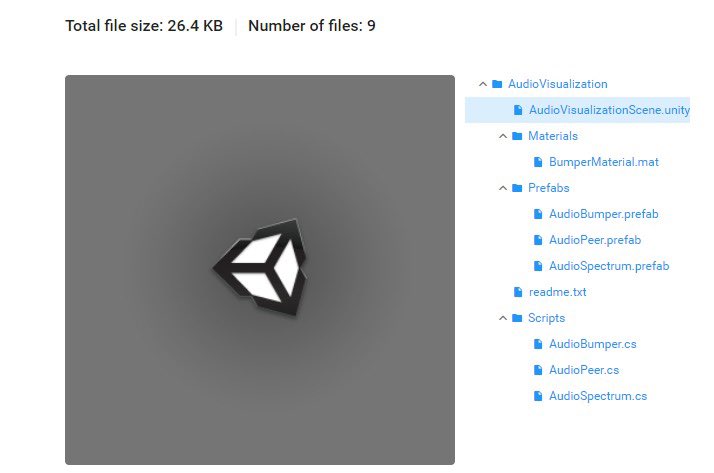 BadToxic's tweet image. My #AudioVisualization #UnityAsset for free in the #UnityAssetStore. Bars #scaleUp &amp;amp; #brighten to 8 #frequencyBands with a #buffer for #smooth #animation to the #music.

assetstore.unity3d.com/#!/content/163…

#unity #assetStore #audio #visualization #Unity3D #madeWithUnity #GameDev #IndieDev