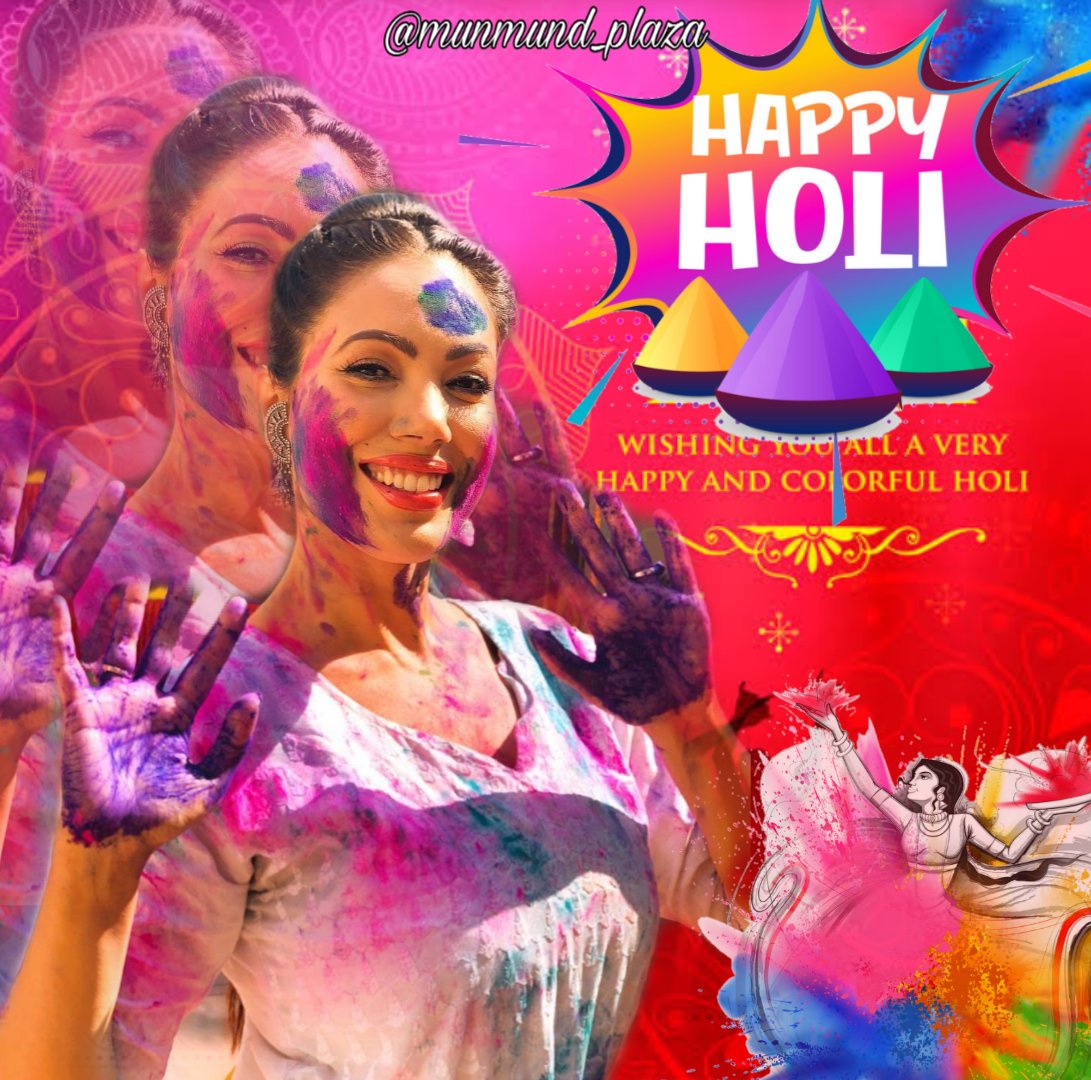 MunmunD_Plaza's tweet photo. Happy #Holi to you @moonstar4u ma'am..❣
.
#munmundutta #Edit3 https://t.co/FNxHpsxsYt