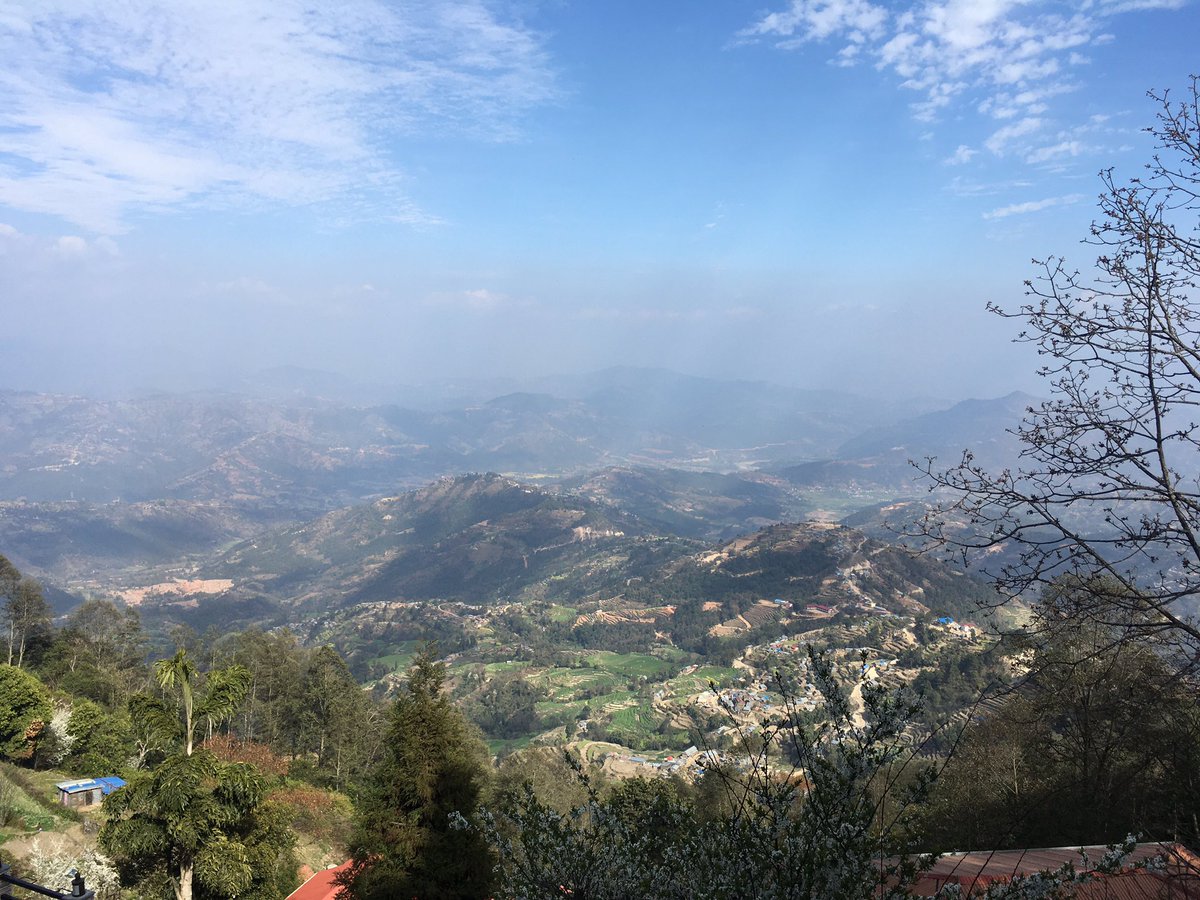 smbelal's tweet photo. 12km trek ended with this spectacular view of the Himalayas @NcbisSecondary #ncbisnepal2020 https://t.co/dR1SAeRkxu