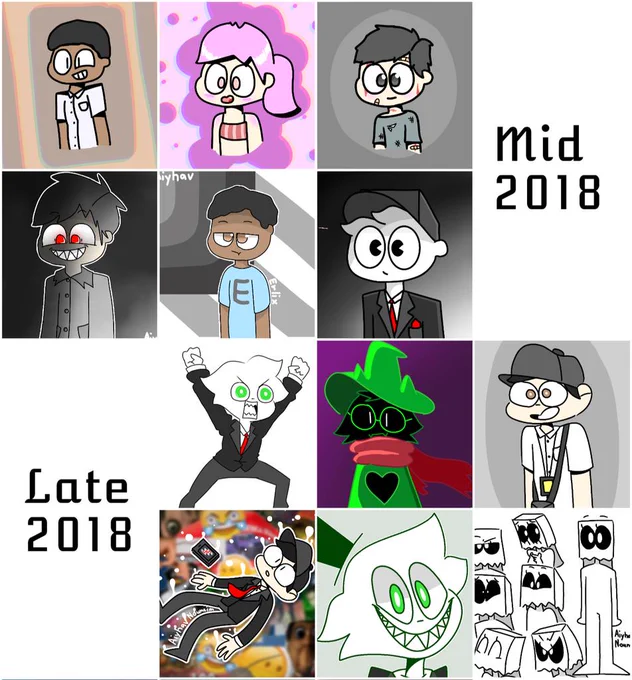 I don't have a consistent art style
It keep changing
Just 2 weeks ago i have an new one 