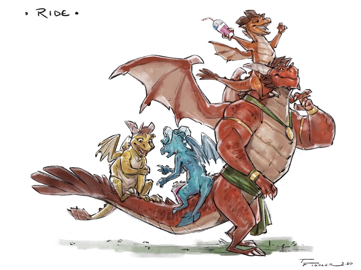 Day 8 of DragonMarch! Ride! ?
In the end, the trio didn't get to go on the ride... But they still had a lot of fun! ??
#DragonMarch #Dragomarch