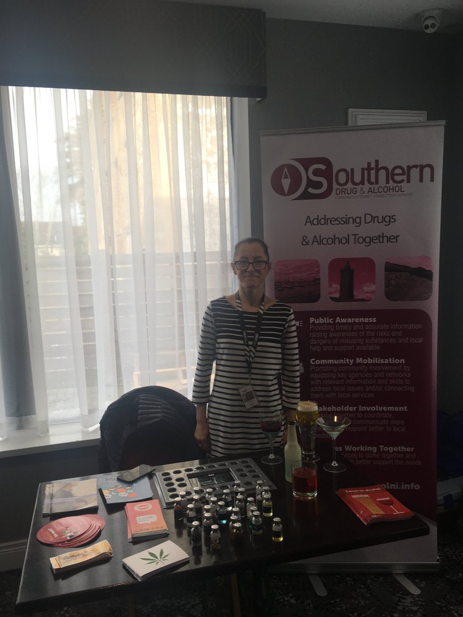NIDACTS's tweet photo. Souther Connections are attending the ‘Keep Safe, Keep Well’ event at the Belmont Hotel in Banbridge today.
We will be speaking about RAPID and safe disposing of prescription medication.
#SDACT #PHA #PUBLICHEALTHAGENCYNI https://t.co/0GiRm4gtt7