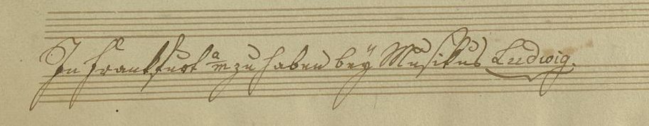 Who is this "Musikus Ludwig," whose name appears on over 50 RISM records? With some sleuthing, we were able to figure it out:
rism.info/en/home/newsde… 
#musicologydetectivework