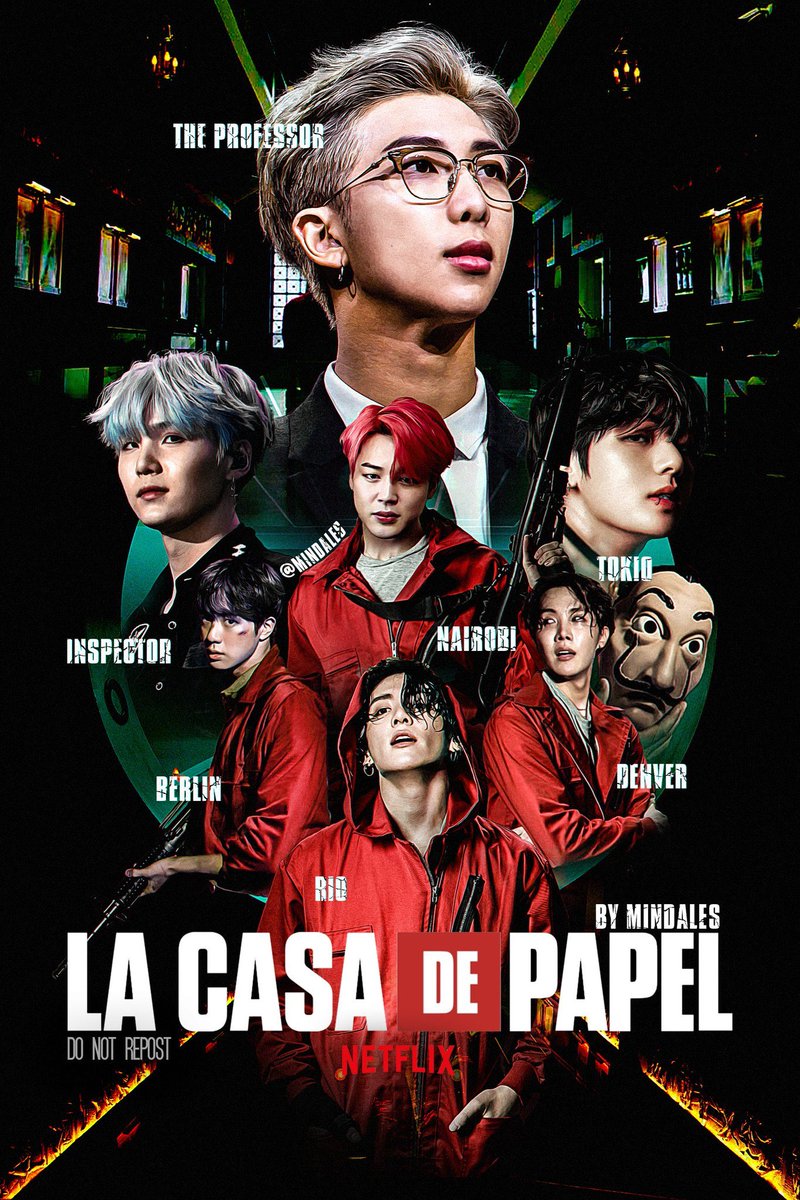 BTS x La Casa De Papel: Money Heist