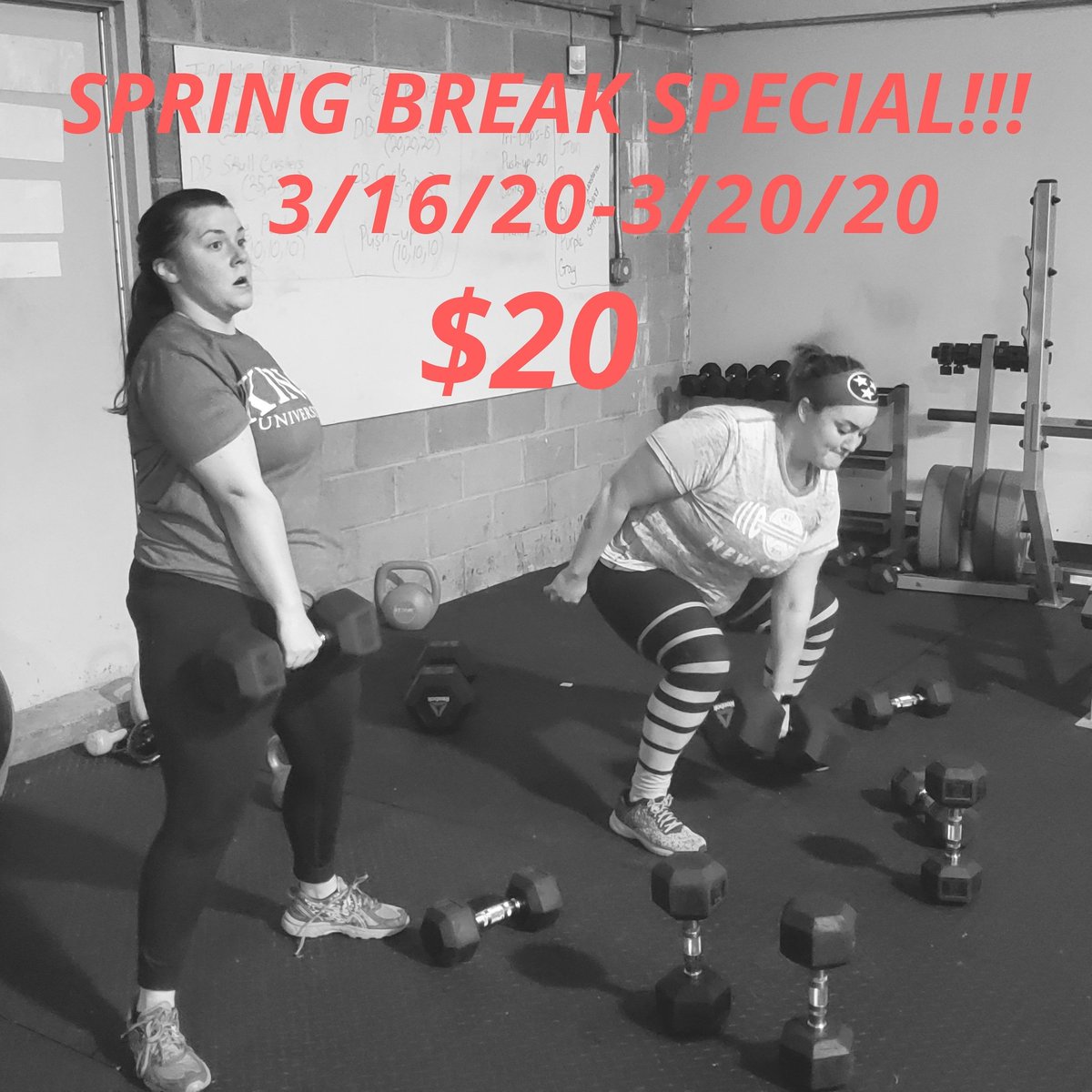 NSFKnox's tweet image. Will you need a STRESS reliever on Spring Break??? Well here you go. Unlimited classes 3/16/20-3/22/20 ONLY $20! Go online to get it now! #KnoxvilleFitness #NSFKnox #multipleclasses