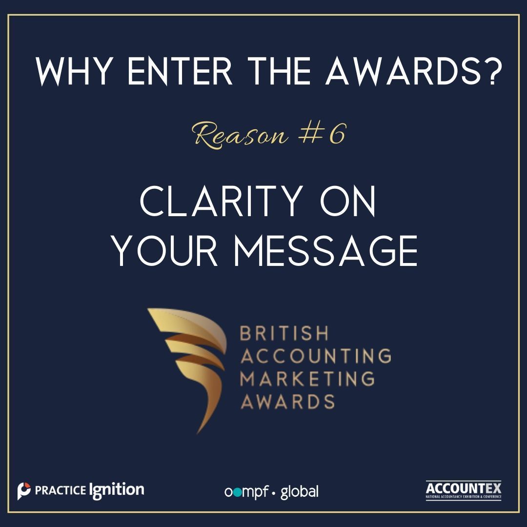 The_BAMAs's tweet photo. CLARITY ON WHAT YOU ARE DOING
Simply entering the awards will enable you to get further clarity on what you are doing with regards to your marketing and get you to look at your firm from a different perspective.

https://t.co/86jdgqSsKn

#marketing #businesssuccess #accounting https://t.co/KAz1egbKqT