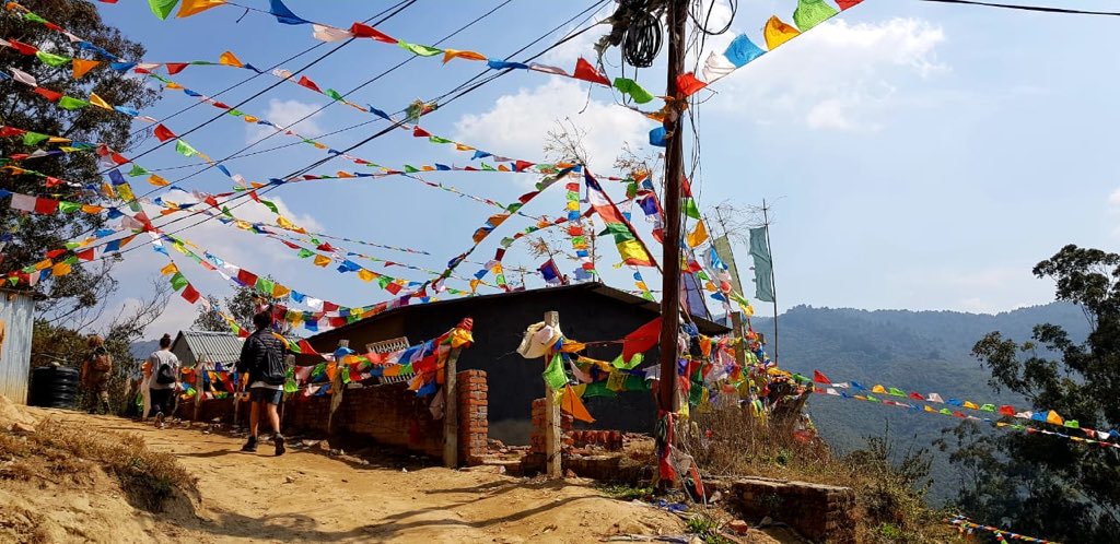 Group pictures from today - Nepal trek <a href="/NcbisSecondary/">NCBIS Secondary</a> #ncbisnepal2020
