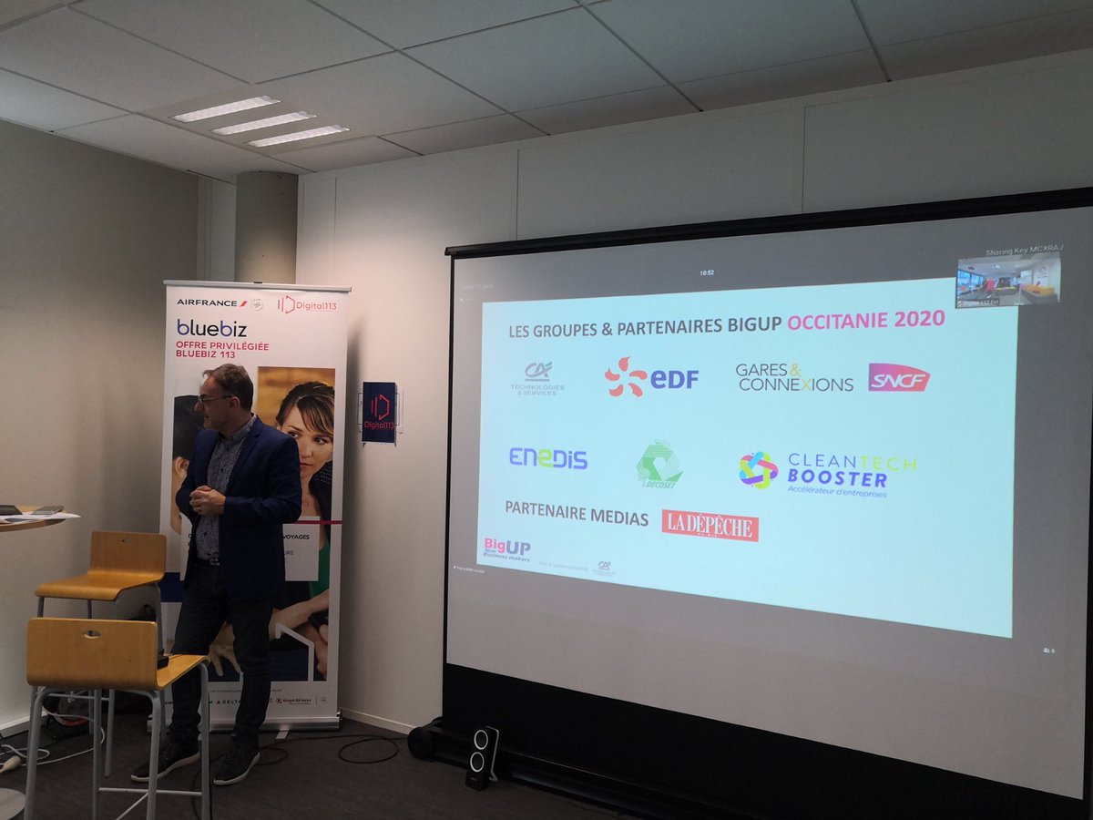 Digital113_'s tweet photo. [🚀LANCEMENT] Nous accueillons aussi aujourd'hui @Big4Start pour le #lancement de l'appel à #projet de BigUp For #Startup ! https://t.co/9XrumUnREt