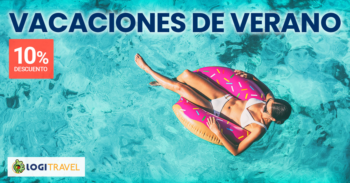 ☀️¡Un rayo de sol, oh oh oh! 🍦¡Ahorra un 10% reservando ahora tus vacaciones de Verano! Corre ⏰¡Solo hasta el 30 de Marzo!👇 logitravel.com/ofertas/verano/